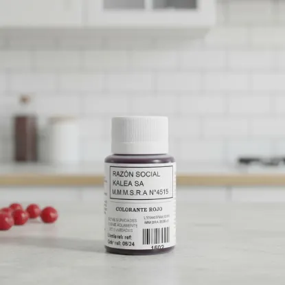 Imagen de Color rojo líquido 60 ml