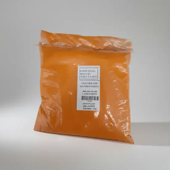 Imagen de Colorante amarillo en polvo tartrazina 1 kg