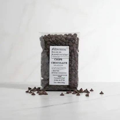 Imagen de Chips de chocolate sin azucar 250
