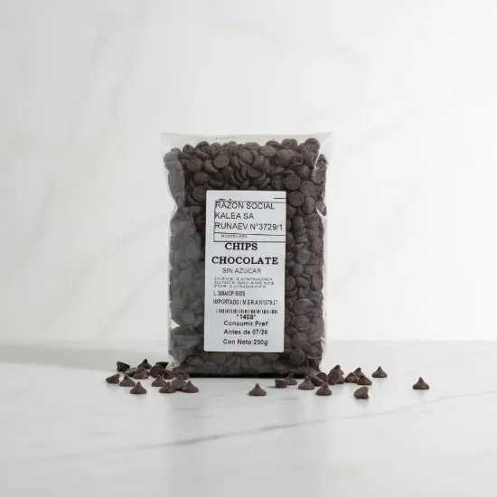 Imagen de Chips de chocolate sin azucar 250