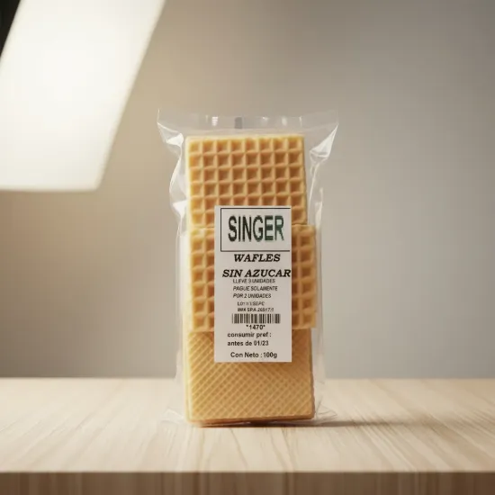 Imagen de Waffles sin azucar 100 gr