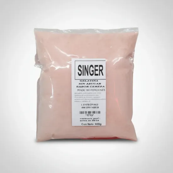 Imagen de Gelatina de cereza sin azucar 320 porc.500 gr