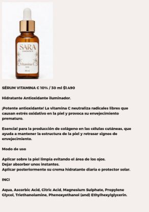 Imagen de Sérum Vitamina C 10% - 30ml