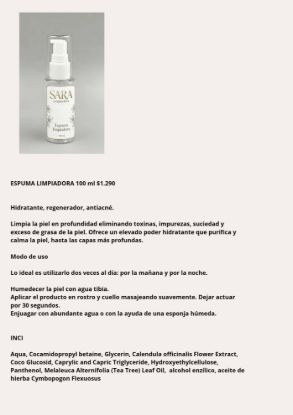 Imagen de Espuma Facial 100 ml