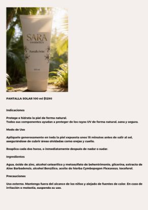 Imagen de Pantalla Solar 100 ml
