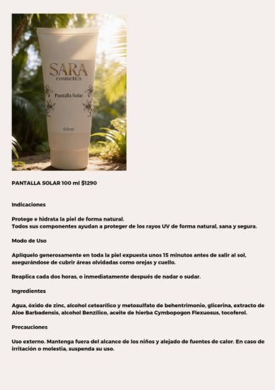 Imagen de Pantalla Solar 100 ml