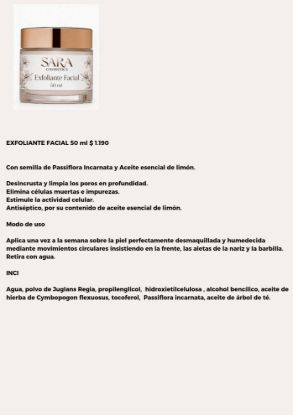 Imagen de Exfoliante facial 50 ml