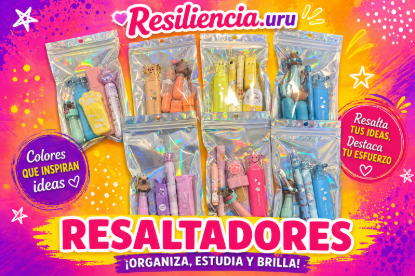 Imagen de Resaltadores Kawaii Pack x5 | Papelería Creativa para Journaling y Estudio