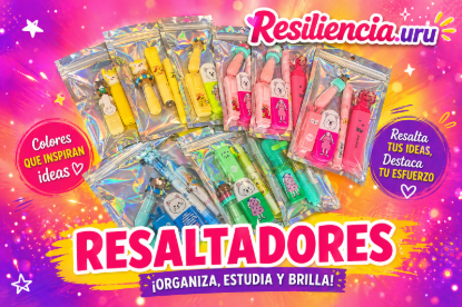 Imagen de Resaltadores Kawaii Pack x5 | Papelería Creativa para Journaling y Estudio