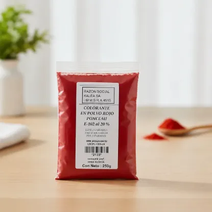 Imagen de Colorante en polvo rojo ponceau 250 g
