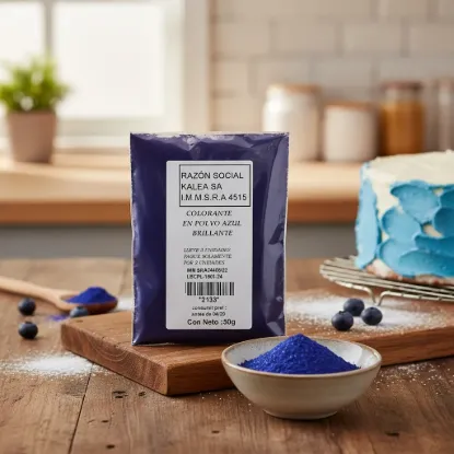 Imagen de Colorante en polvo azul brillante 50 g